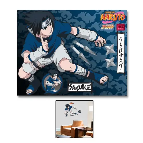 Naruto Sasuke Wall Decal