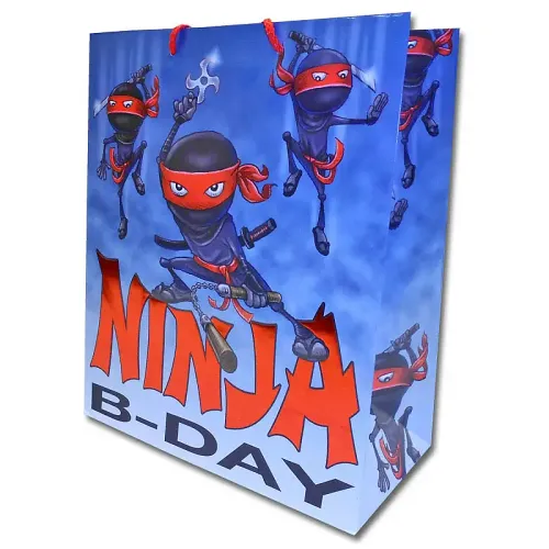 Ninja Birthday Gift Bag