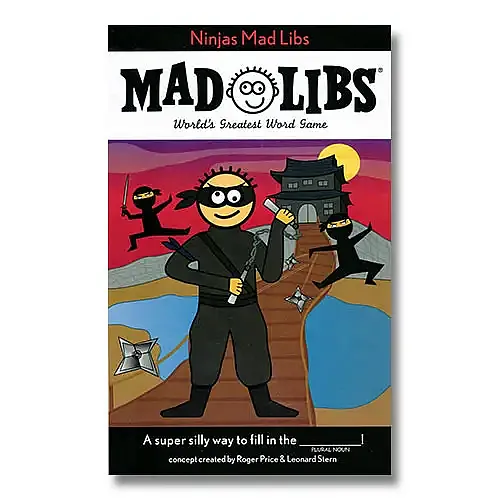 Ninja Mad Libs