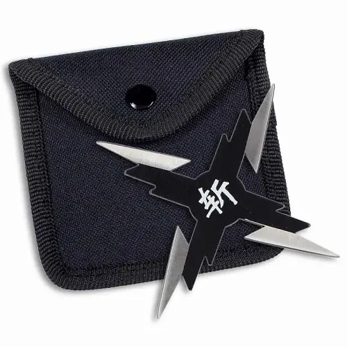 Ninja Mark Shuriken - Ninja Star With Case - Cool Japanese