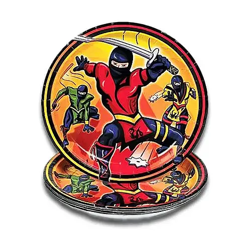 Ninja Party Plates