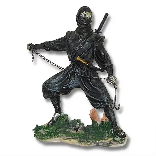 Grappling Hook Ninja Statue