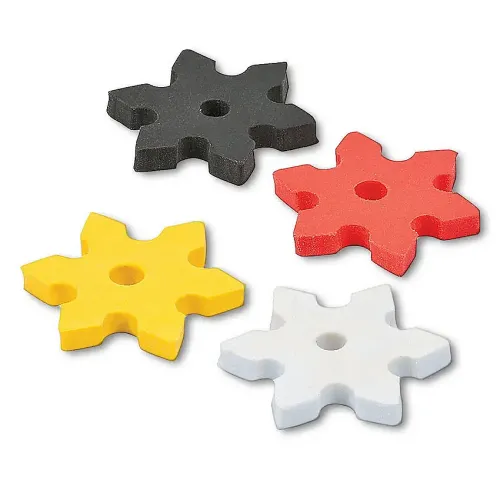 Ninja Star Erasers (12-Pack)