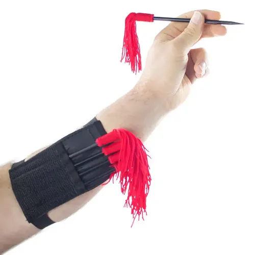 Ninja Throwing Spikes with Tassels