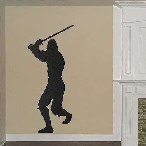 Ninja Warrior Wall Decal