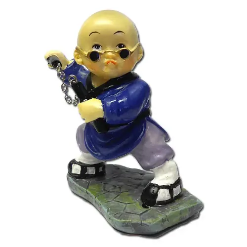 Nunchaku Master Kung Fu Monk