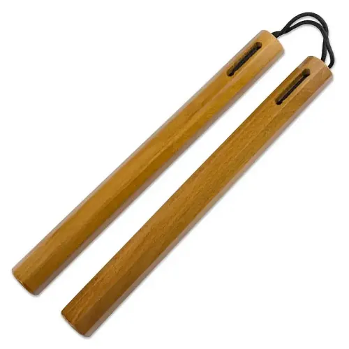 Octagon Nunchaku with Cord
