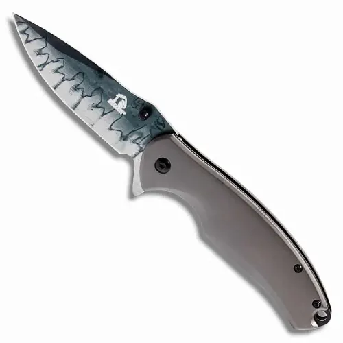 Oil Spill Pocket Knife