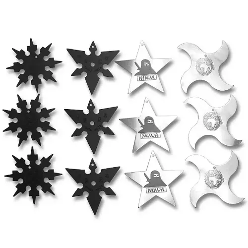 Ornamental Ninja Star Set