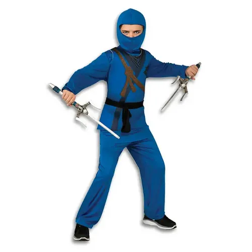 Blue Wolf Ninja Costume