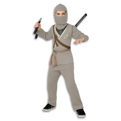 Padded Grey Fox Ninja Costume