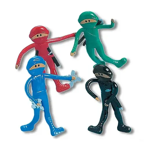 Party Favor Bendable Ninjas