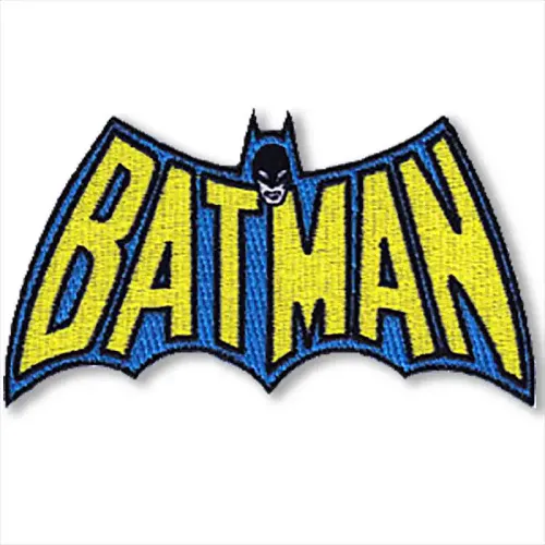 Classic Batman Logo Patch