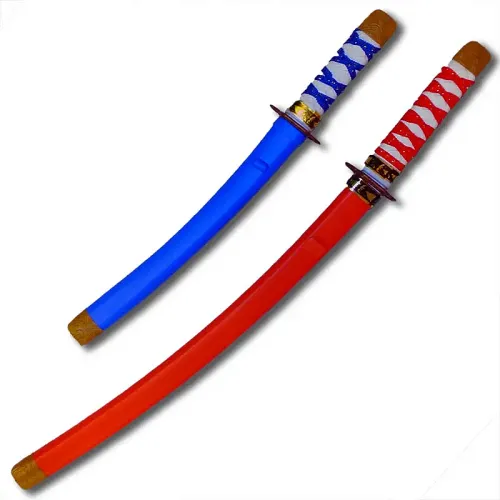 Plastic Samurai Sword Set