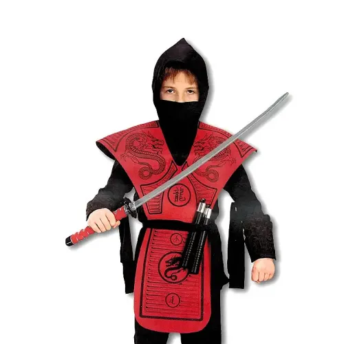 Red Dragon Ninja Costume