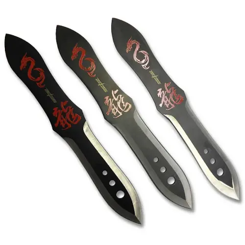 Red Dragon Throwing Knives