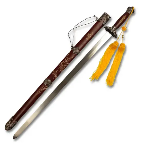 Red Lacquer Tai Chi Sword