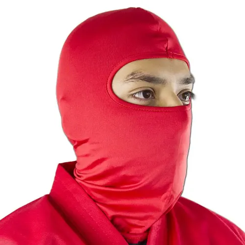 Red Ninja Face Mask