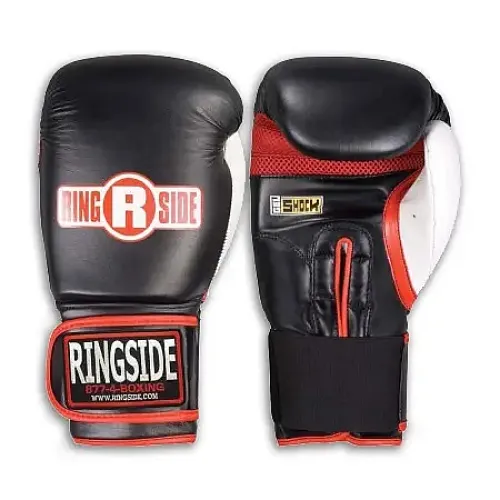 Ringside Gel Super Bag Gloves - 12 Oz Bag Glove Set - Leather