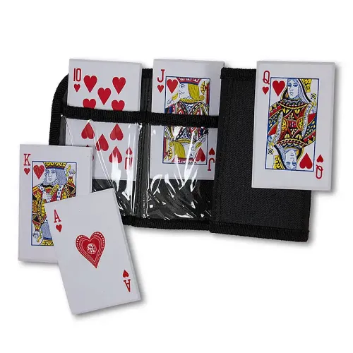 Royal Flush Throwing Cards