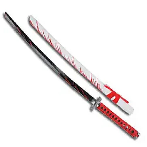 Blood Splatter Samurai Sword