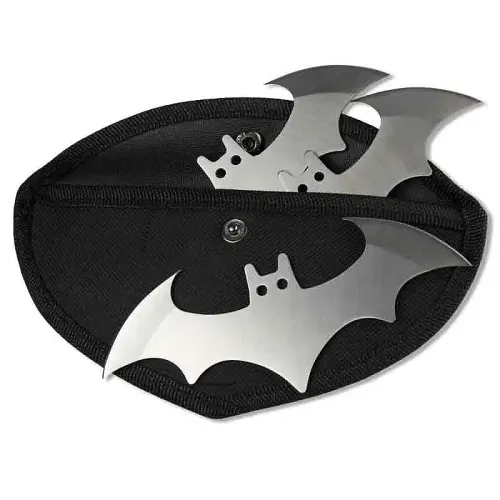 Silver Bat Shuriken