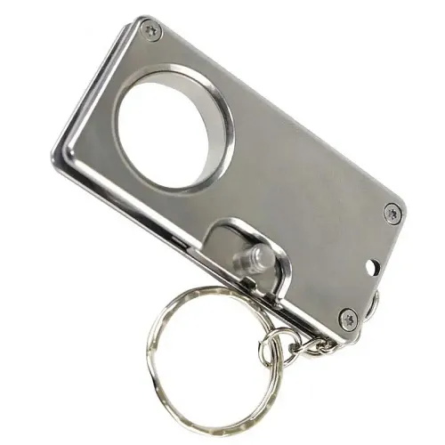 Silver EDC Keychain Knife