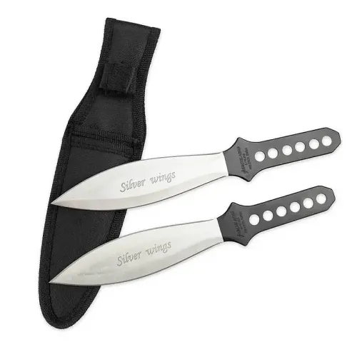 Silver Wings Throwing Knives
