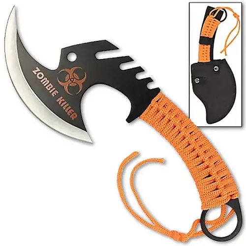 Skull Splitter Zombie Throwing Hatchet