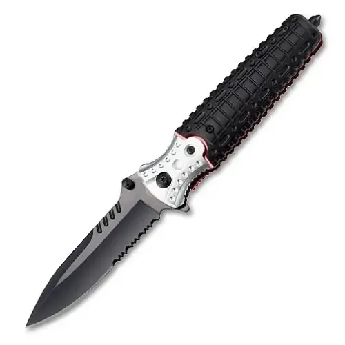 Slick Steel Spring Assisted Knife
