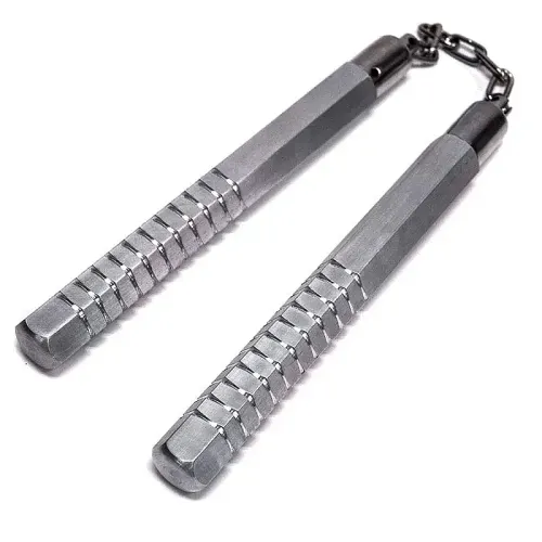 Solid Aluminum Hexagon Nunchucks