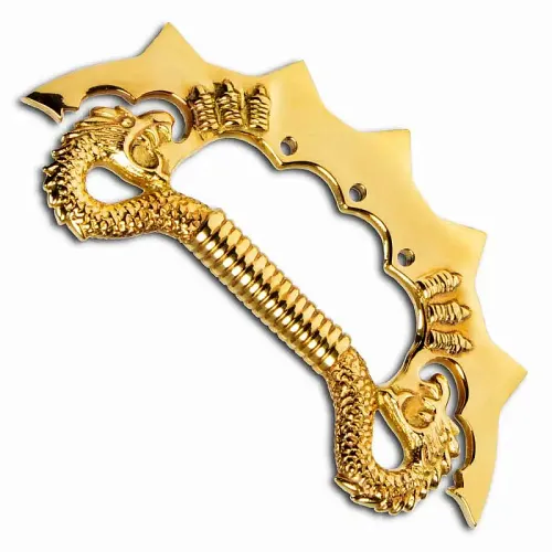 Solid Brass Dragon Tekko