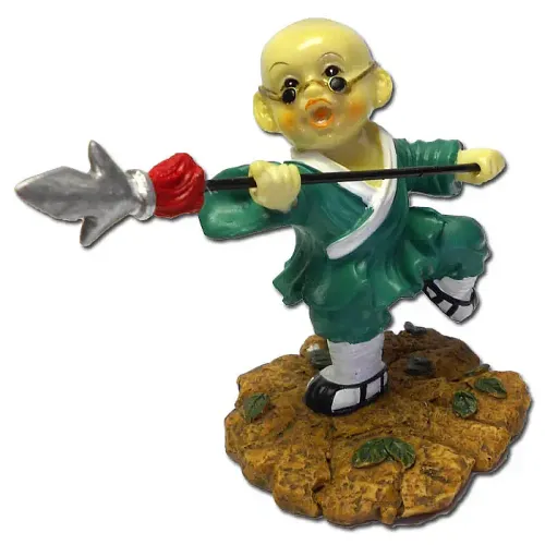 Spear Master Shaolin Monk