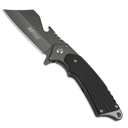 Spring-Assisted Cleaver Knife
