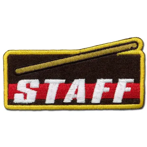 Staff Technique Achievement Patch