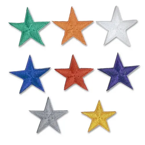 Star Rank Patches (1.5")