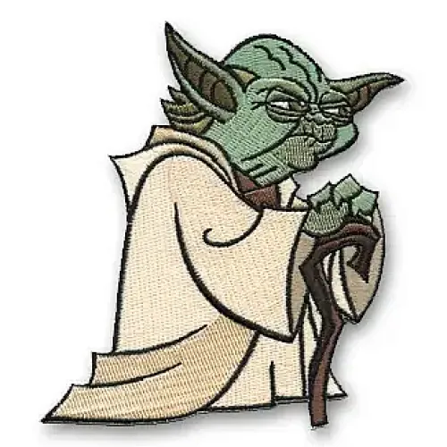 Star Wars Glaring Yoda Patch