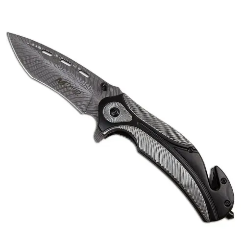 Steel Feather Folding Knife