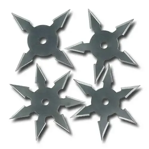 Steel Throwing Star Variety Set