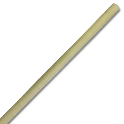 Straight White Wax Wood Bo