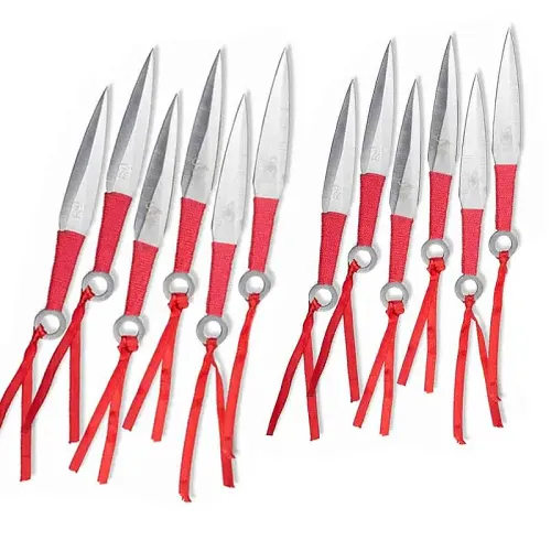 Tasseled Kunai Throwing Knives