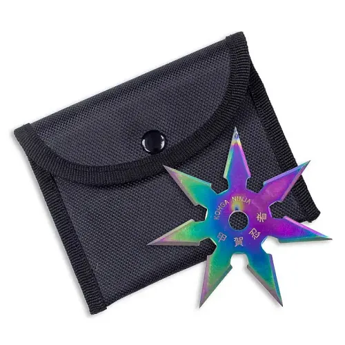 Titanium Finish 7-Point Ninja Star