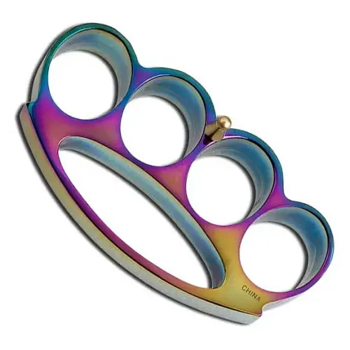 Titanium Finish Knuckle Duster