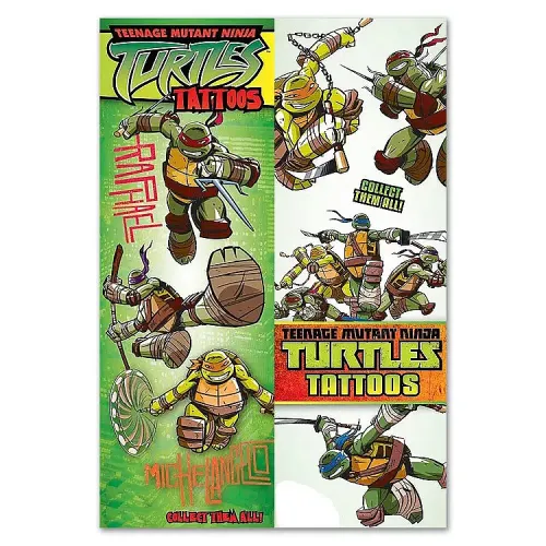 TMNT Temporary Tattoo Pack