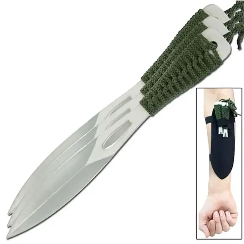 Tribal Throwing Knife Set