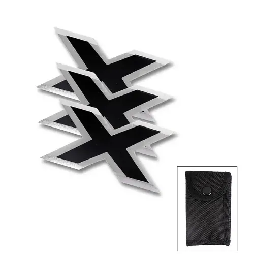 Triple X Throwing Stars