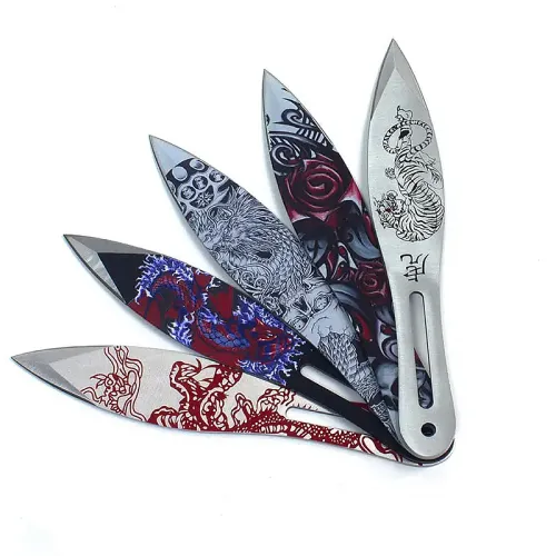 Urban Art Throwing Knife Set