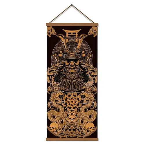 Viper Samurai Wall Scroll