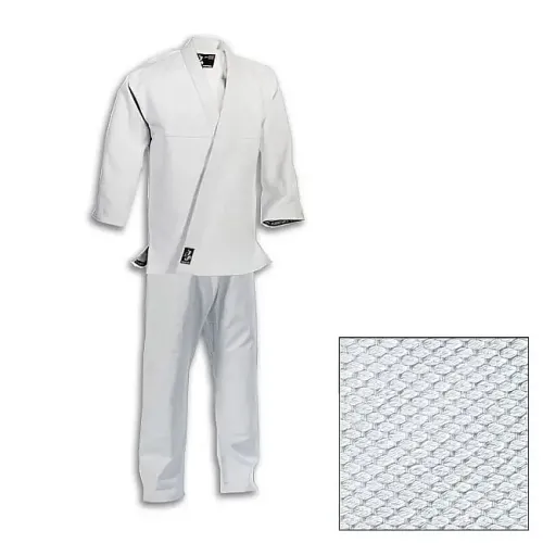 White Century Single Weave Brazilian Jiu-Jitsu Gi