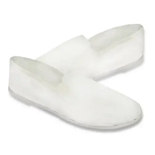White Rubber Kung Fu Shoes